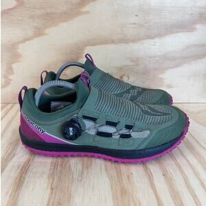 Saucony - Switchback 2 - Running Shoes - Green/Purple - Women's - 10 - S10581-2